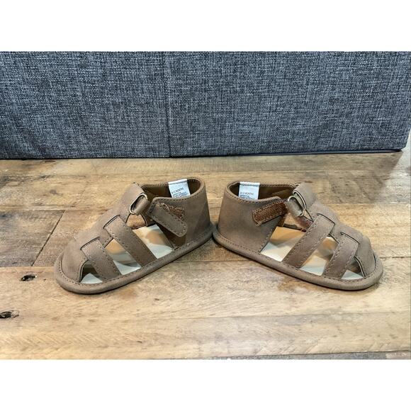 Janie and Jack BABY FISHERMAN SANDAL Newborn Sz 6-12 Months - Ships Free - Picture 3 of 5